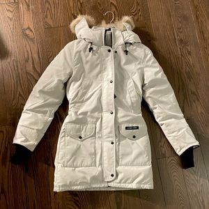 Canada Goose Light Gray Parka